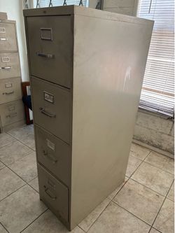 Drawer vertical file cabinet