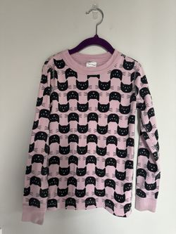 Hanna Andersson Kids Cat Shirt Sz 6/7