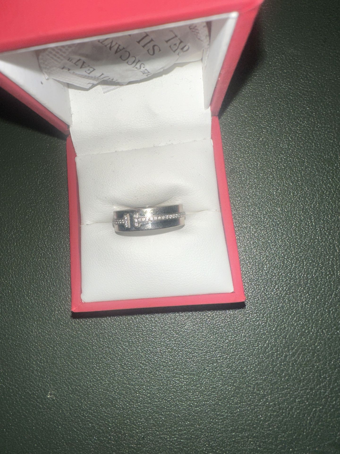 Tiffany & Co 18k Diamond Ring 