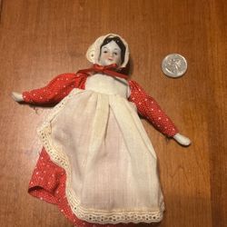 Vintage Shackman Porcelain Head Doll