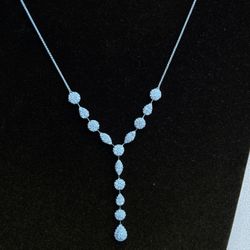 “Y” Dia Necklace