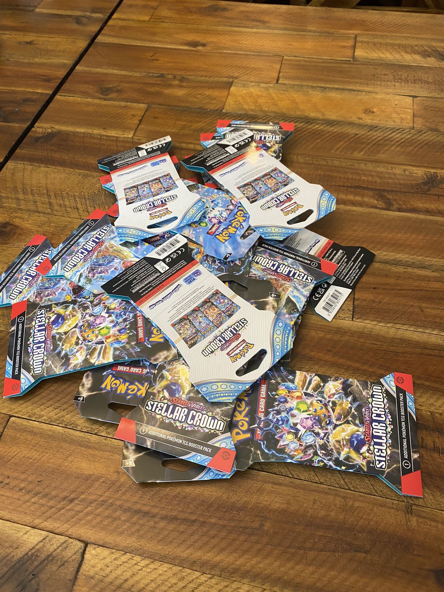 Pokémon STELLAR CROWN SLEEVE PACKS!