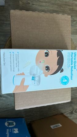Ultra-Quiet Portable Nebulizer Set