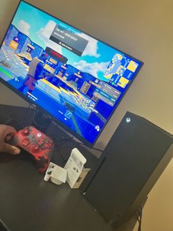 Xbox series X 1Tb w 120fps gaming monitor