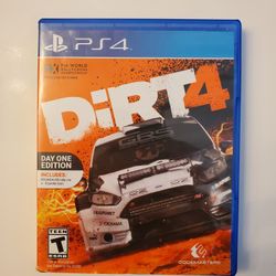 Dirt 4 Day One Edition Ps4