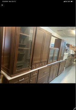 Cafe’ Brown Kitchen Cabinets