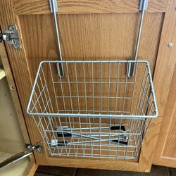 3 Over-the-Door Wire Basket