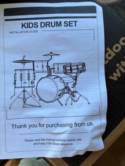 Kids Drum set