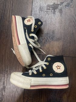 Girls converse Chuck Eva high size 11 toddler