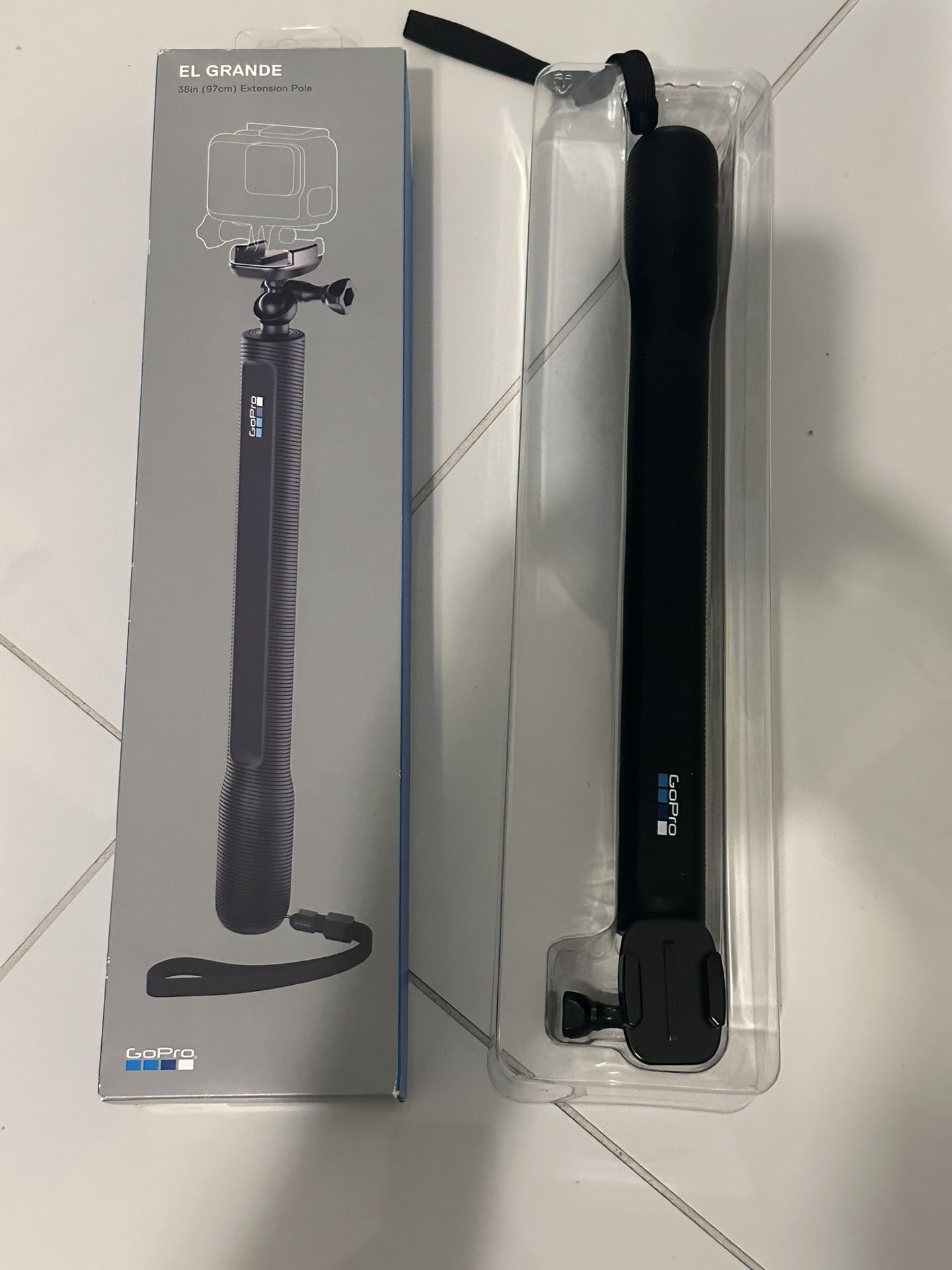 Gopro Camera Video El Grande Extension Pole Selfie Stick NEW