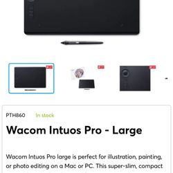 Wacom Intuos Pro drawing tablet Large