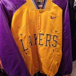 Autographed Kobe Bryant Jacket
