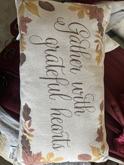 Gather with grateful hearts