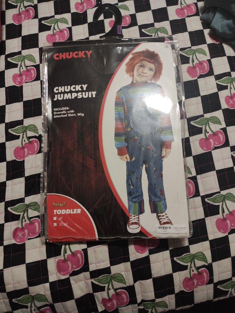 Disfraz De Chucky Size 5,6 T