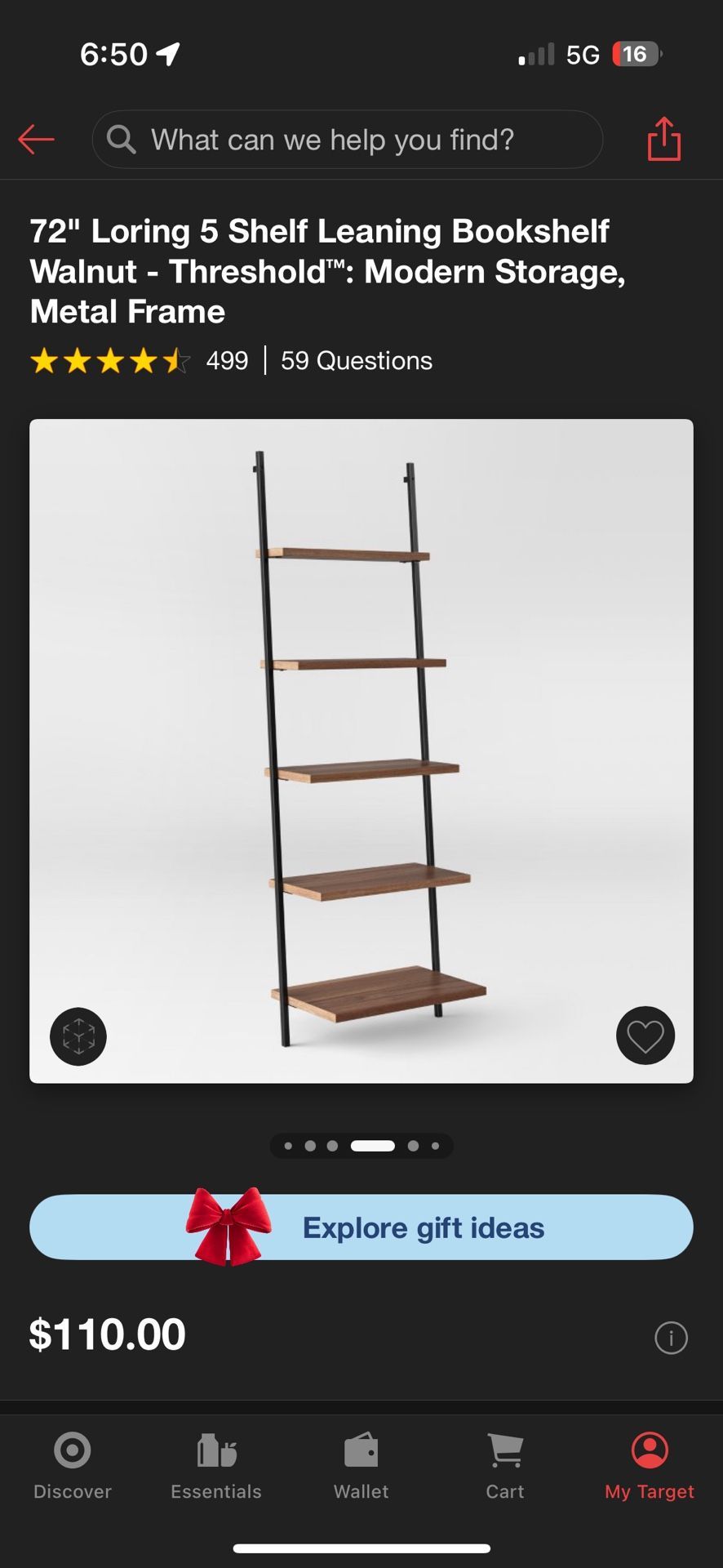 Ladder Shelf
