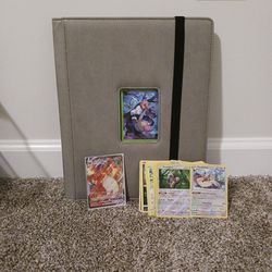 Charzard Vmax Binder And 100 Pokemon Cards