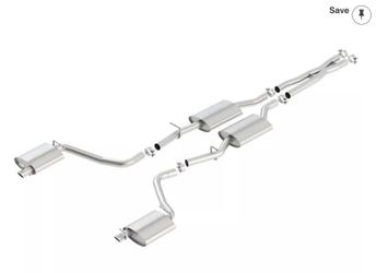 Borla S-TYPE Catback Exhaust - Dodge Challenger 2015-2023 (v6 3.6L)