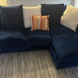 Blue Sectional couch