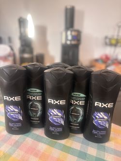 AXE Body Wash Lot - Phoenix & Apollo Sage & Sea Salt (6 Bottles)