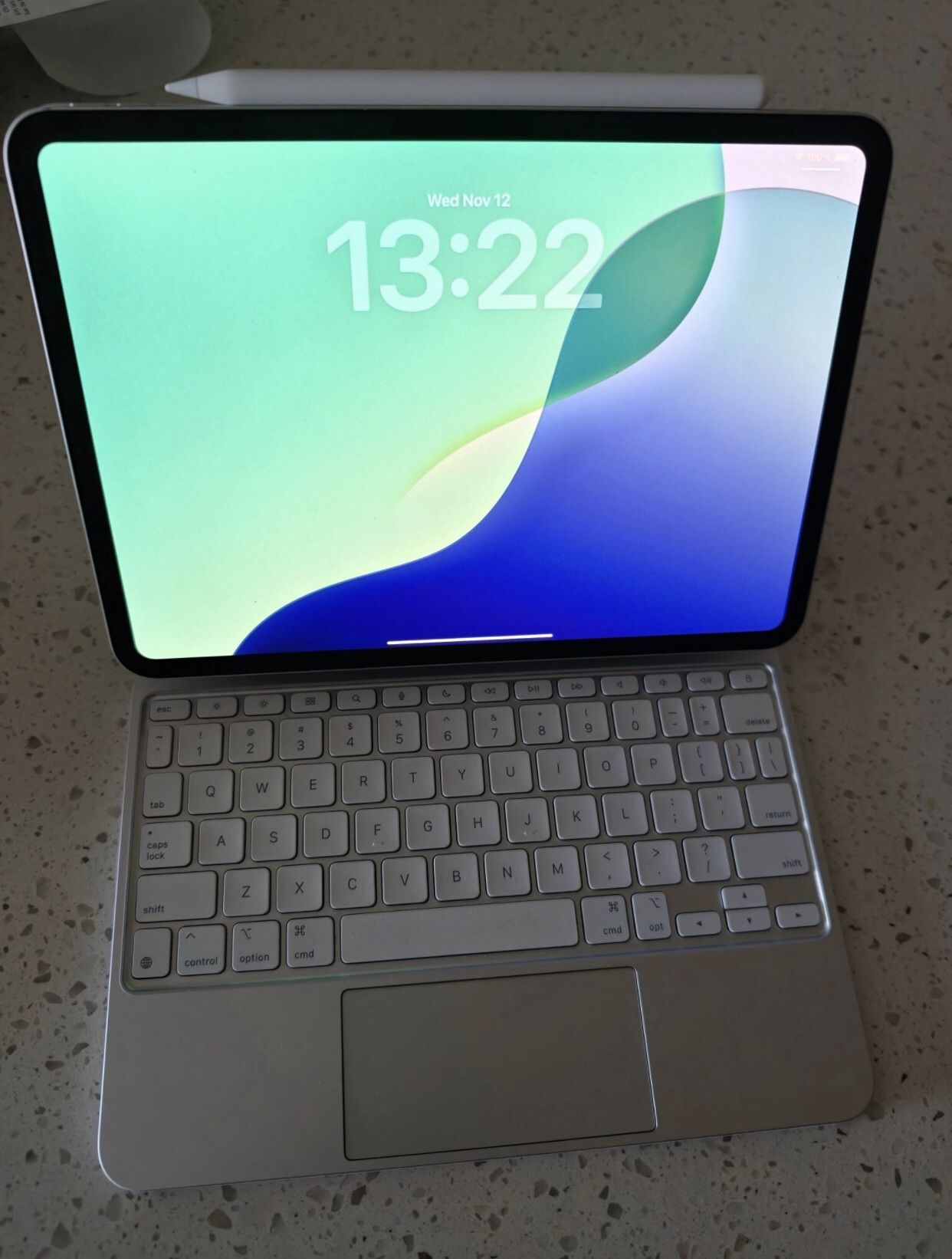 11”M4 iPad Pro With Magic Keyboard And Pencil Pro 