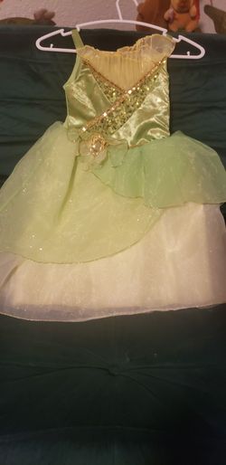 Tiana Princess And The Frog Kids Costume