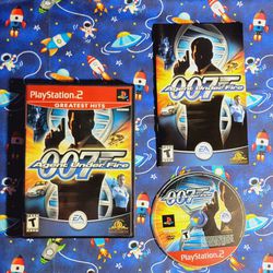 007 Agent Under Fire Sony PlayStation 2 PS2 Complete CIB