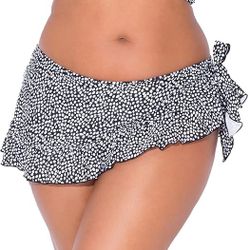 Women's Ruffle Skirted Bikini Swimsuit Bottom