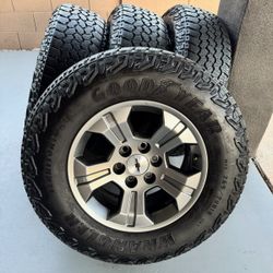 Chevy Silverado Tahoe Suburban 18" Wheels & Goodyear Tires 