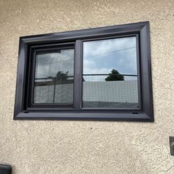 Vinyl Windows And Doors Black White Almond