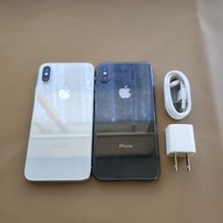 iPhone X 256gb - UNLOCKED - Like New (Color Choices) 