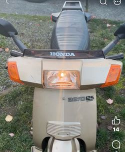 Vintage RARE HONDA Aero 125 Scooter LOW MILES