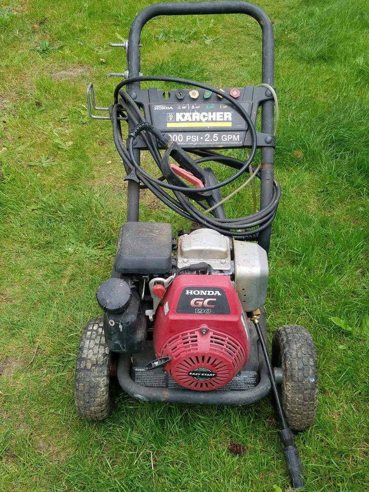 Honda pressure Washer Honda GC 190 for Sale in Puyallup, WA OfferUp