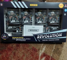 2025 Panini Revolution Football Debut Edition Bundle Box $65
