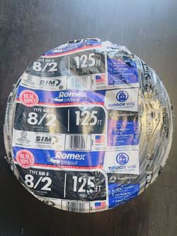 Romex 8/2 125ft