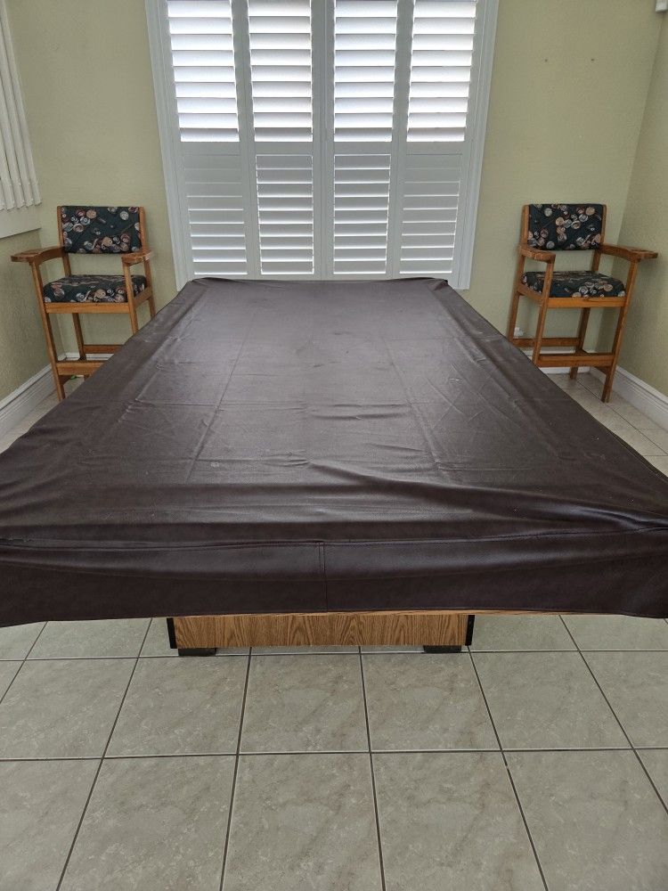 Pool Table With Accessories