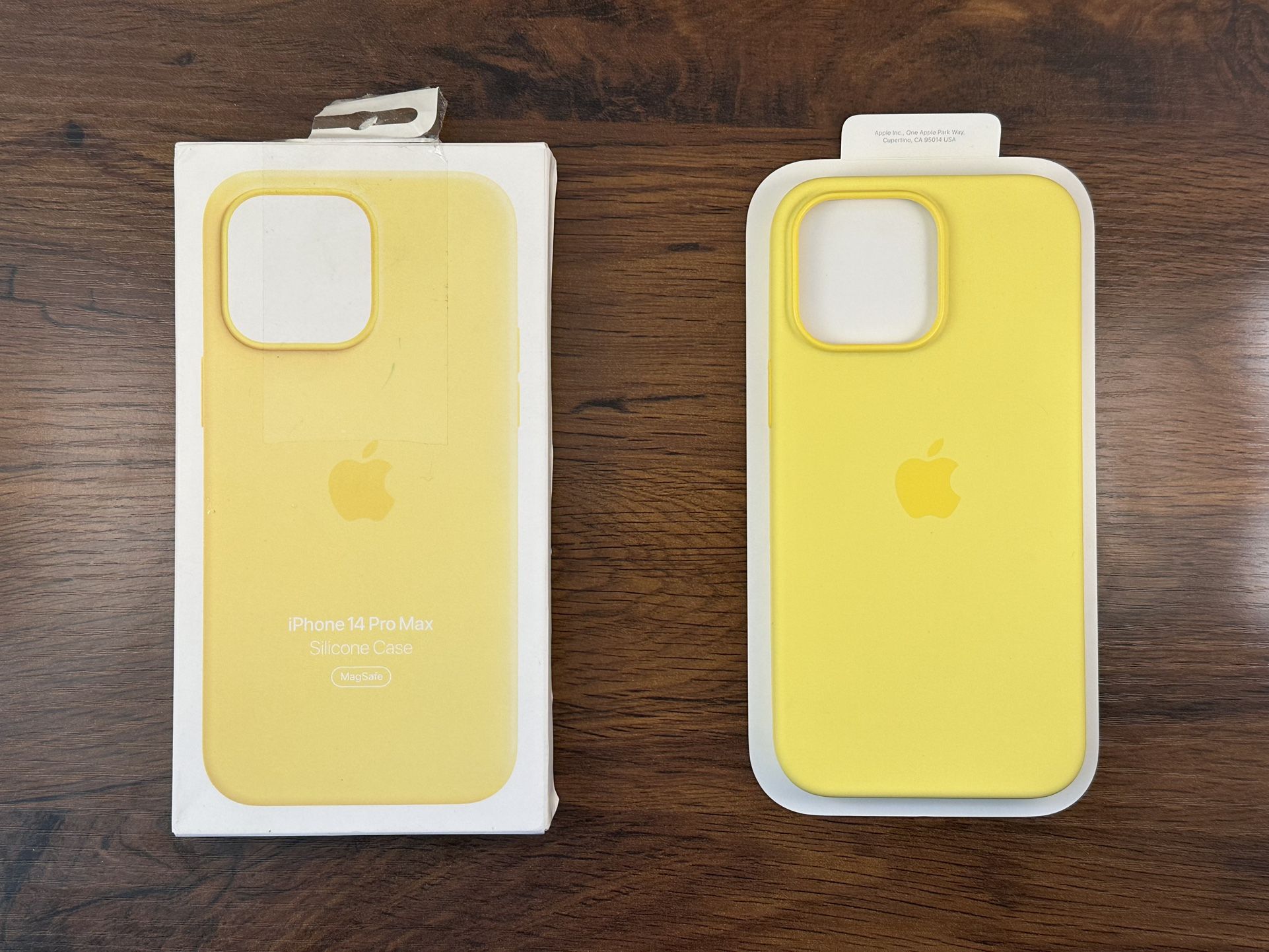 Apple iPhone 14 Pro Max Genuine Silicone Case with MagSafe - Canary Yellow
