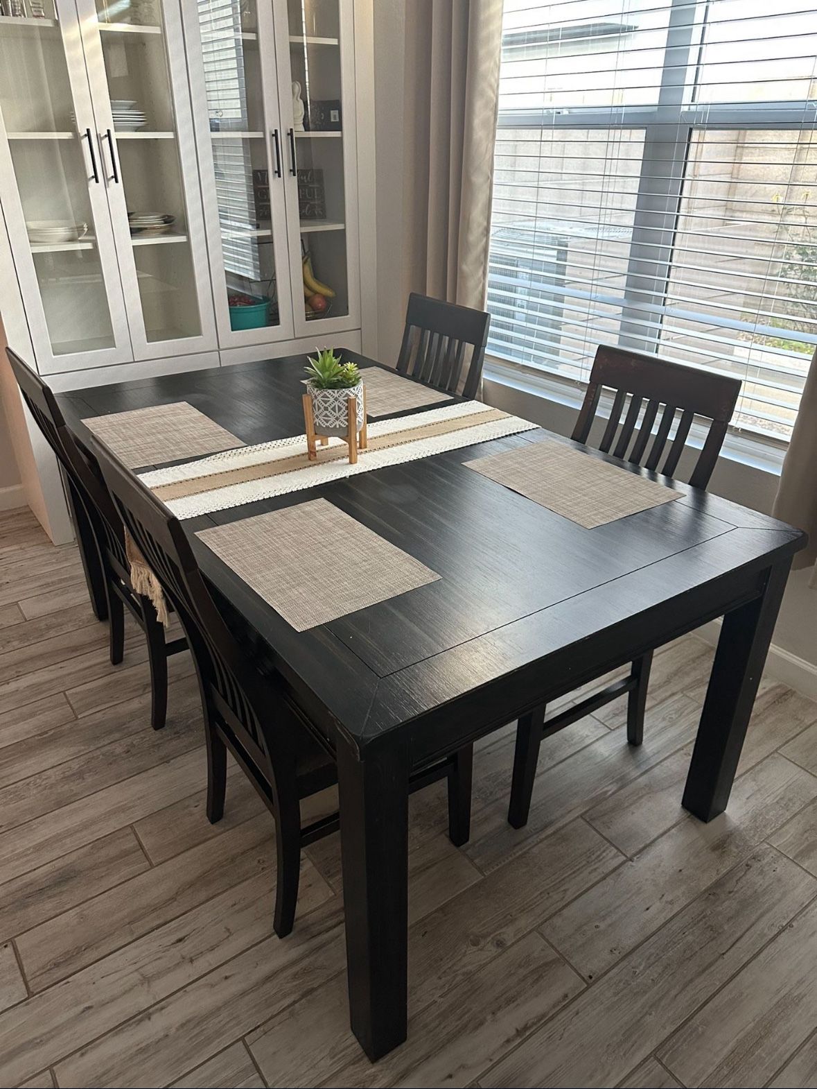 Dining Table And 4 Chairs