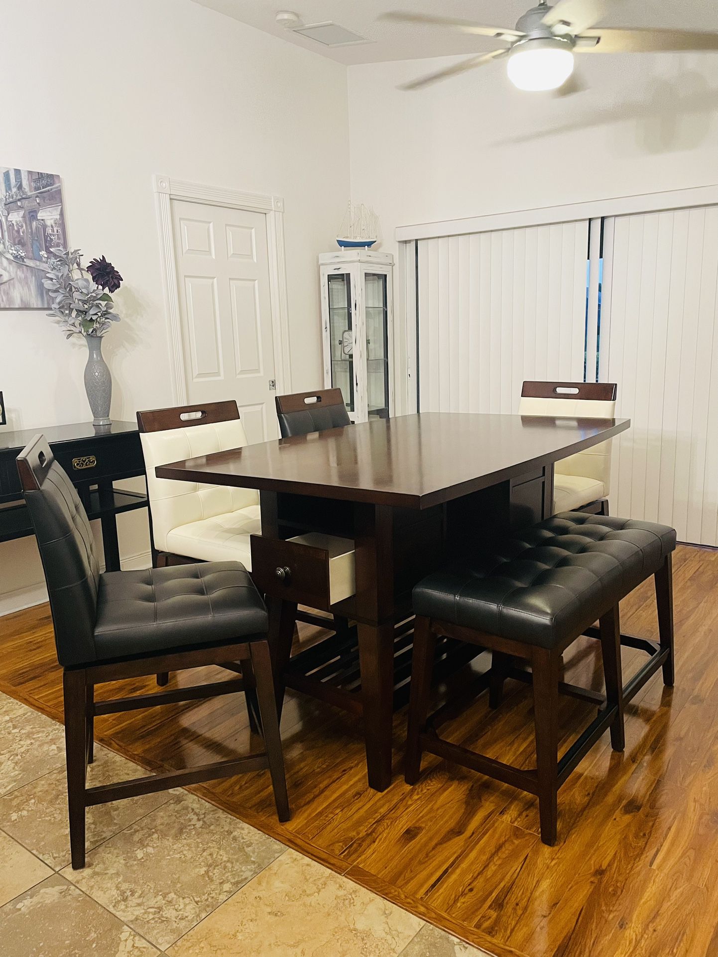 Dining Room Table With Bench