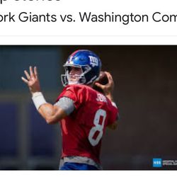 NY Giants Vs New England Tickets For Sunday Oct 26, 2023