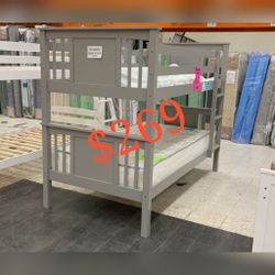 Christmas Sale  Twin / Twin Bunk Bed  - Limited Time Offer 