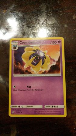 Cosmoem Pokemon card