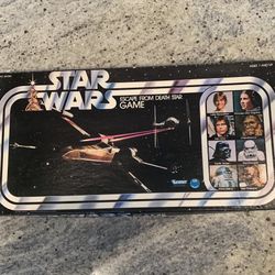 Star Wars 1977 Board Game Escape From Death Star Kenner Vintage Toy