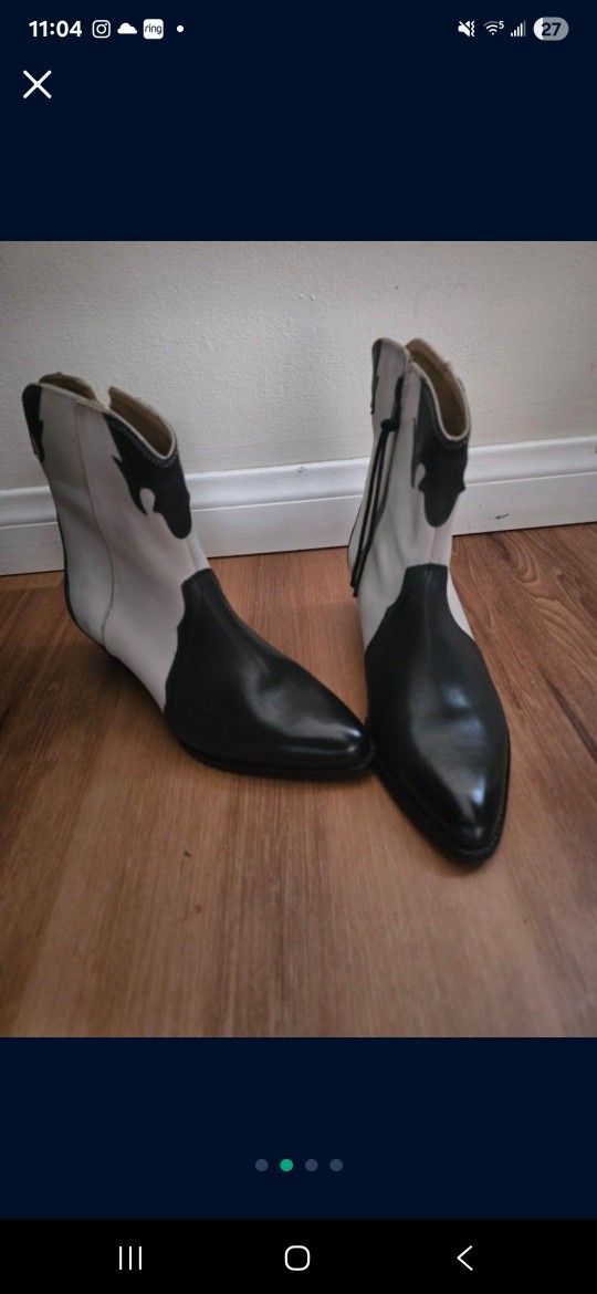 Free People Cowboy Boots