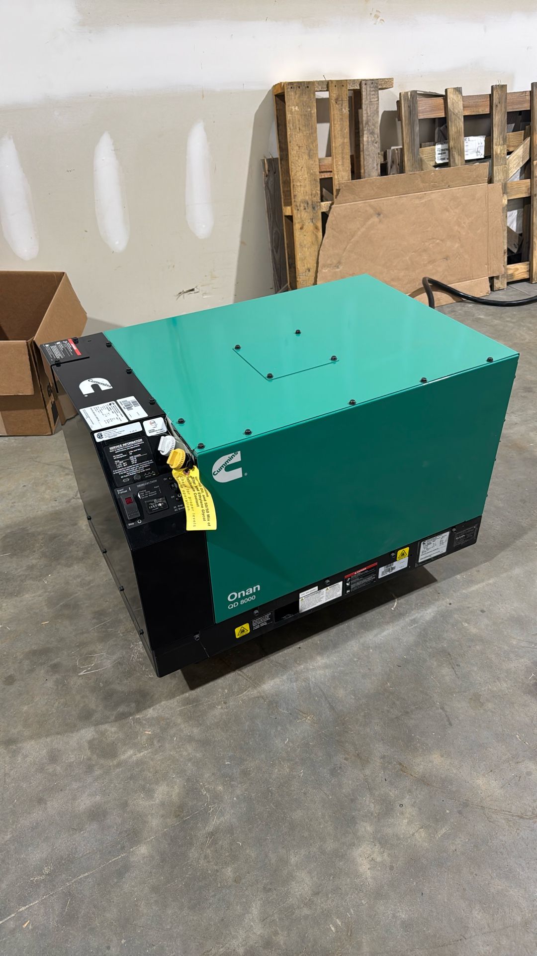 Cummins Onan QD 8000 Diesel Generator – 4 Hours – Like New