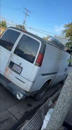 Car wash van with equipment