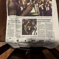 Newspaper shirt