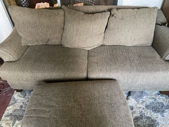 Sofa And Ottoman $100 OBO