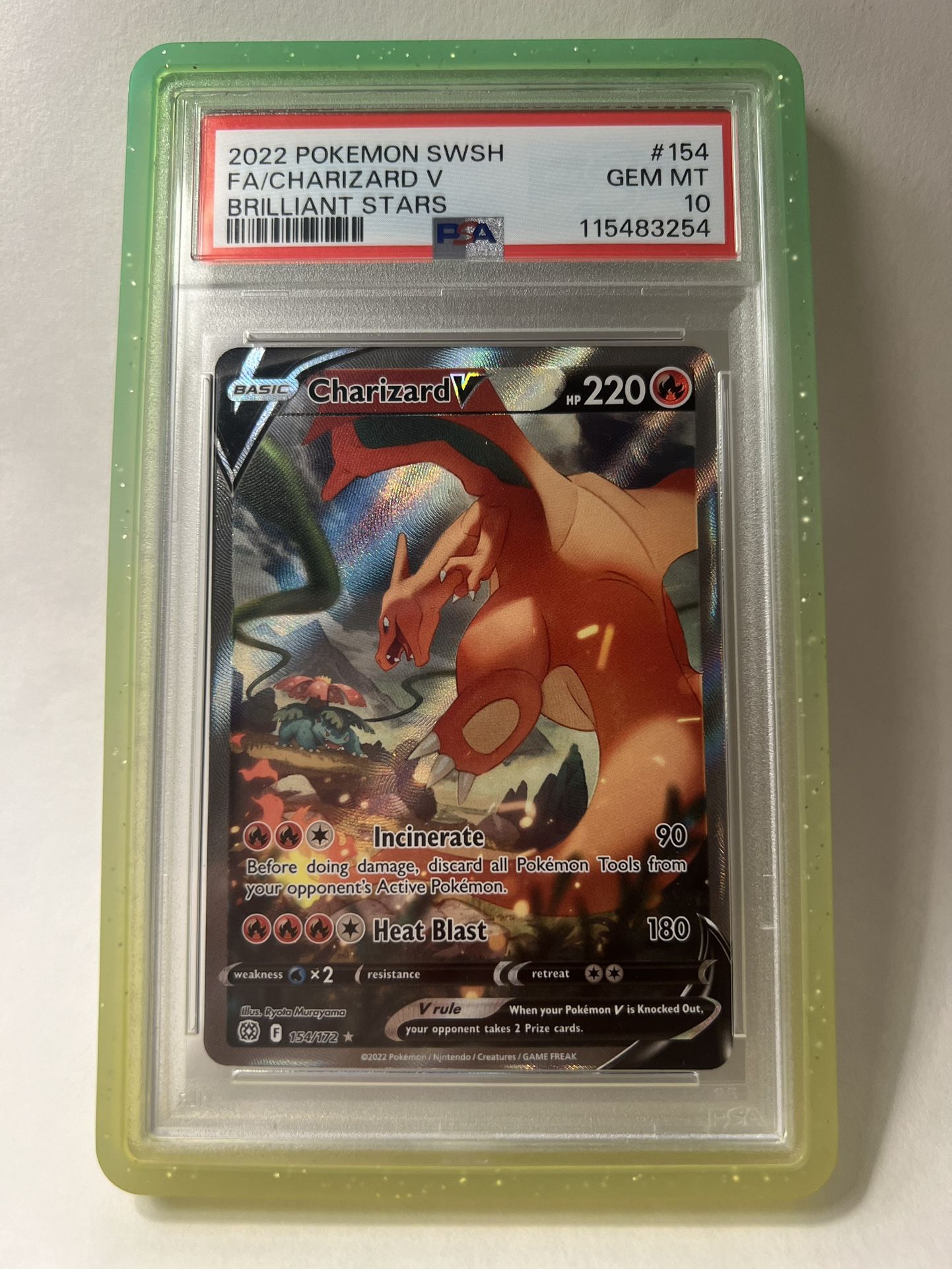 PSA 10 Charizard V Alt Art
