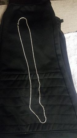 ITALY SILVER NECKLACE BRAND NEW