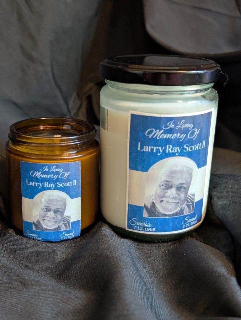 Memorial candles